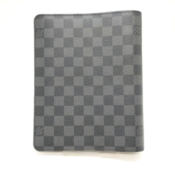 Louis Vuitton LV Diary Cover Black Damier Graphite 464-042825 - Picture 2 of 9
